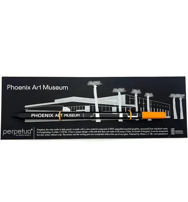 PhxArt Perpetua Recycled Graphite Pencils Orange