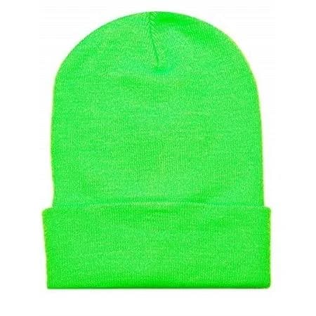 NYFASHION101 Unisex 12-Inch Long Cuff Beanie