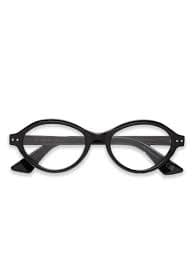 Marni Eyewear oval-frame Glasses | Black | FARFETCH IL