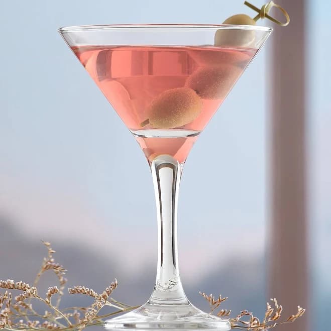 Lav Martini Cocktail Glasses 6-Piece 6 oz