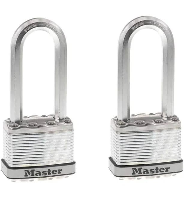 Master Lock Magnum Heavy Duty Outdoor Padlock 2-Pack