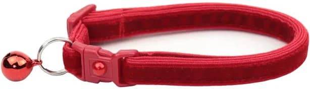 Soft Velvet Cat Collar Small