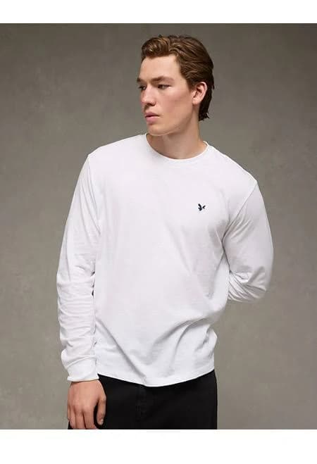AE Men's Lightweight Icon Long-Sleeve T-Shirt