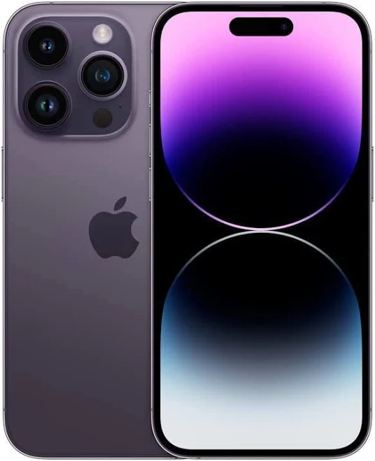 Apple iPhone 14 Pro (2022) 6.1-inch Dynamic Island Display 128 GB Deep Purple
