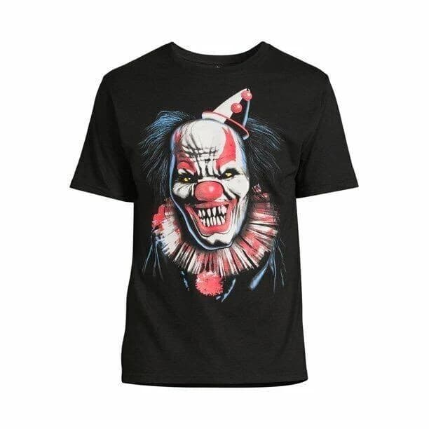 Men's It The Movie Pennywise Graphic Print T-shirt Size Xl