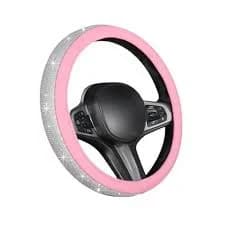 Women's Bling Diamond Steering Wheel Cover