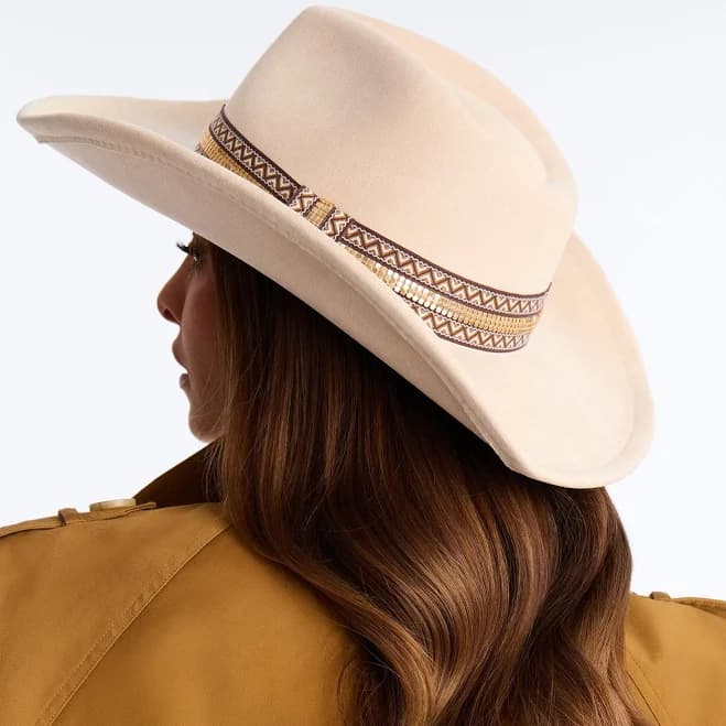 Fashion Nova Women's Western Muse Cowboy Hat