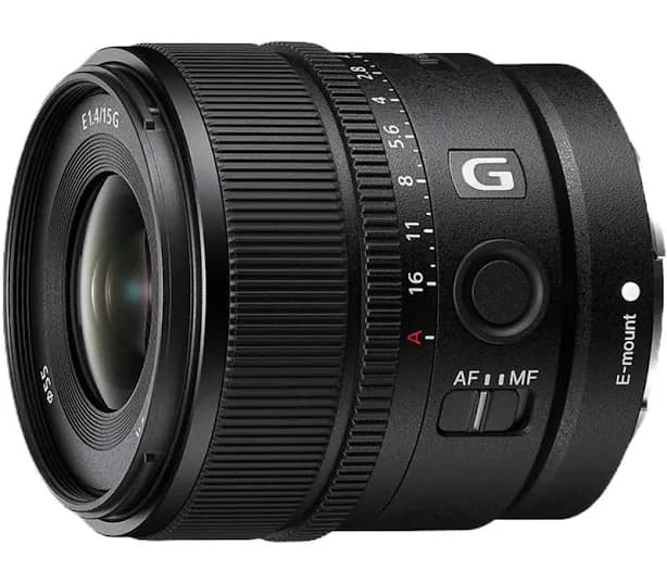 Sony E 15mm f/1.4 G Lens