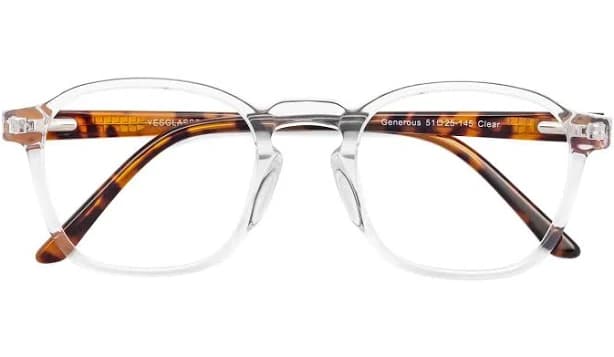 Keyhole Bridge Retro-Vintage Acetate Geometric Reading Glasses