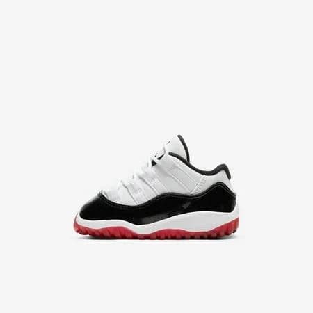 (td) Air Jordan 11 Retro Low 'Concord Bred' (2020) 505836-160, Women's, Size: 9, White