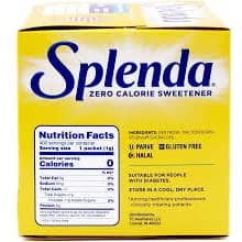 Splenda Single-serve Sweetener Packets - 0.035 oz (1 g) - Artificial Sweetener - 1 Box