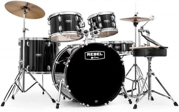 Mapex Rebel 5-Piece Junior Complete Drum Set
