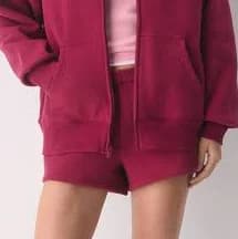 Aritzia Cozy Sweatfleece Boyfriend Zip Hoodie
