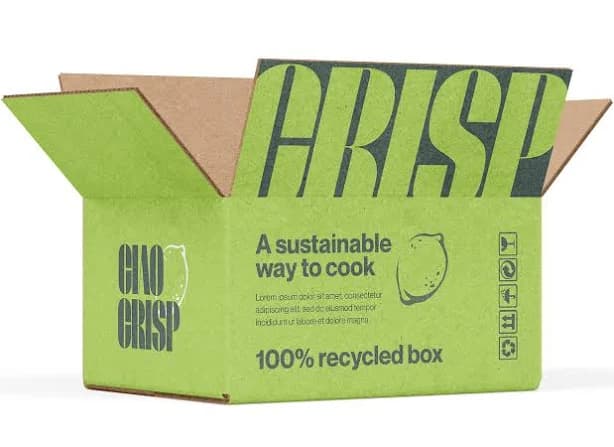 100% Recycled Cardboard Shipping Box