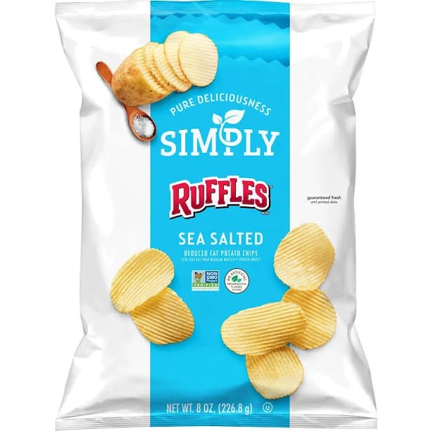 Ruffles Simply Potato Chips
