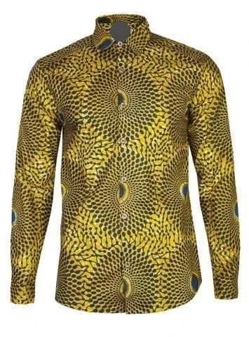 African Ankara Print Dashiki Shirt