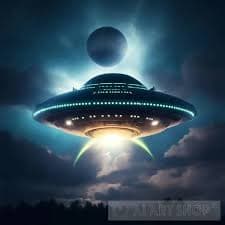 Alien, UFO, War of the Worlds, Independence Day, 4th of July, Backg...