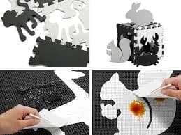 Puzzle - vauvan matto, eläimet
