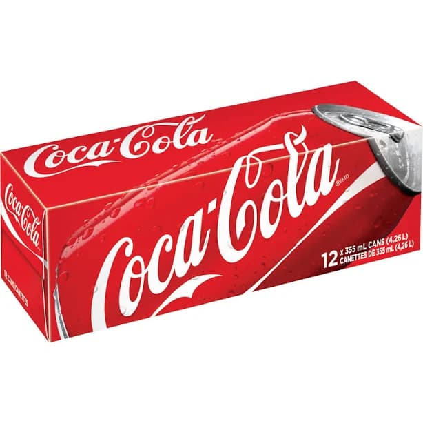 Coca-Cola Coke Classic 355ml Soft Drinks