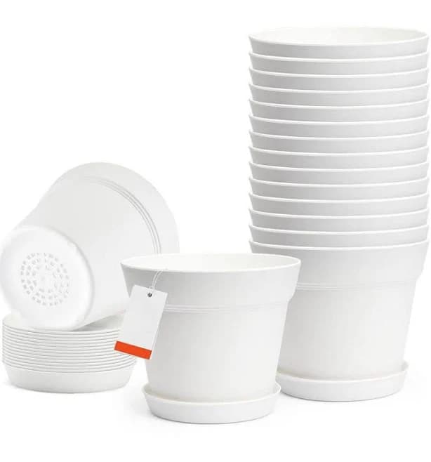 SVOpes Plastic Plant Pots