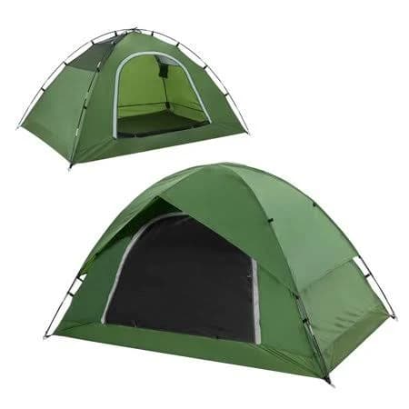 Kroyicegears Camping Tent for 2 Person-Green 7.1'4.3'3.6