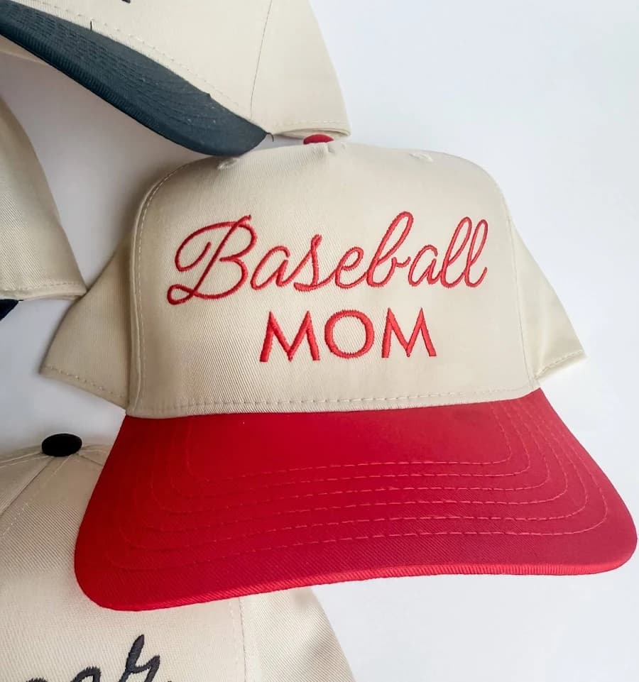 Baseball Mom Trucker Hat