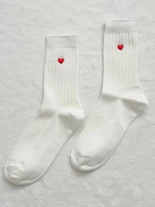 Embroidered Her Socks