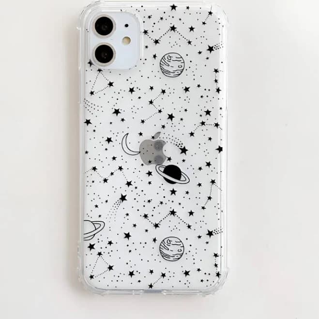 Planet Clear iPhone Case