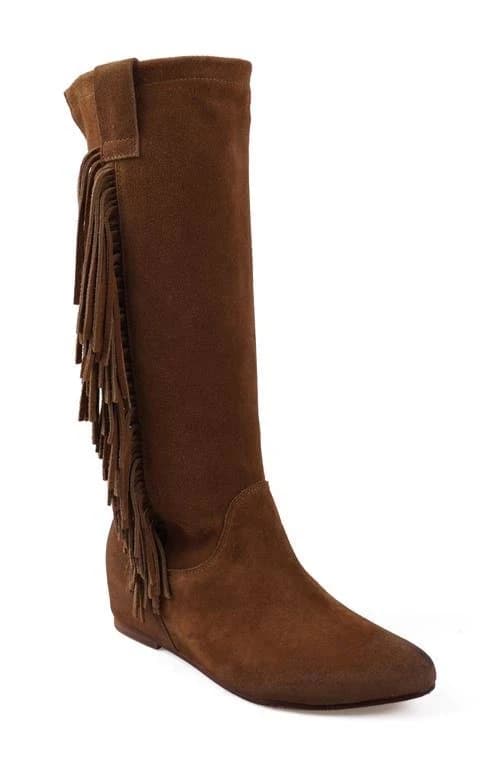ZIGI Briana Suede Wedge Boots