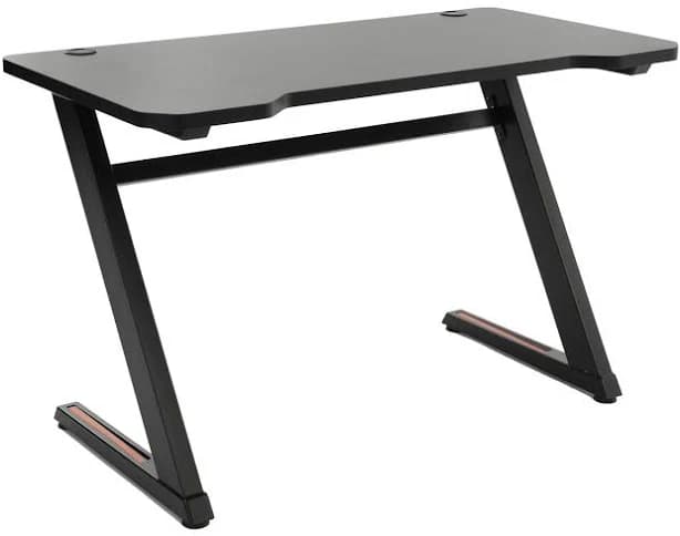 Displays2Go Z-Shaped Gaming Computer Desk