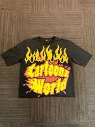 CW Flame shirt XL (46-48) New | Mercari