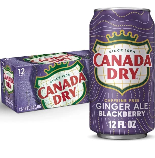Canada Dry Ale Ginger Blackberry