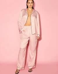 VS Victoria's Secret Glazed Satin Pajama Set