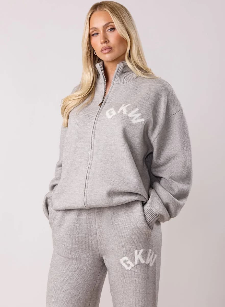 Gym King Restore Knit Full Zip Funnel