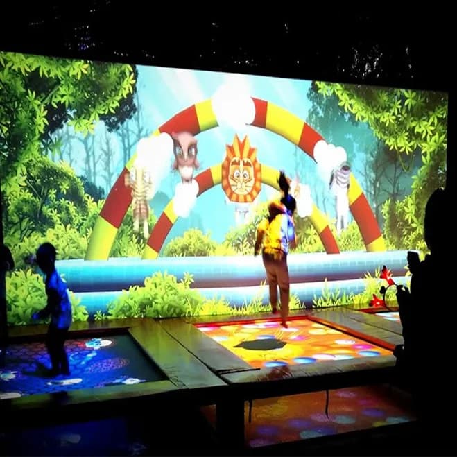 Wholesale Customized Whole Interactive Projection Trampoline ystem for Kids Physical Training and Commercial Entertainment,1 Set