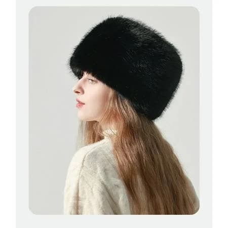 Women's and Girls' Cossack Russian Style Faux Fur Hat