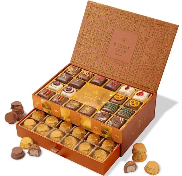 Two-Tier Belgium Truffle Gift Box