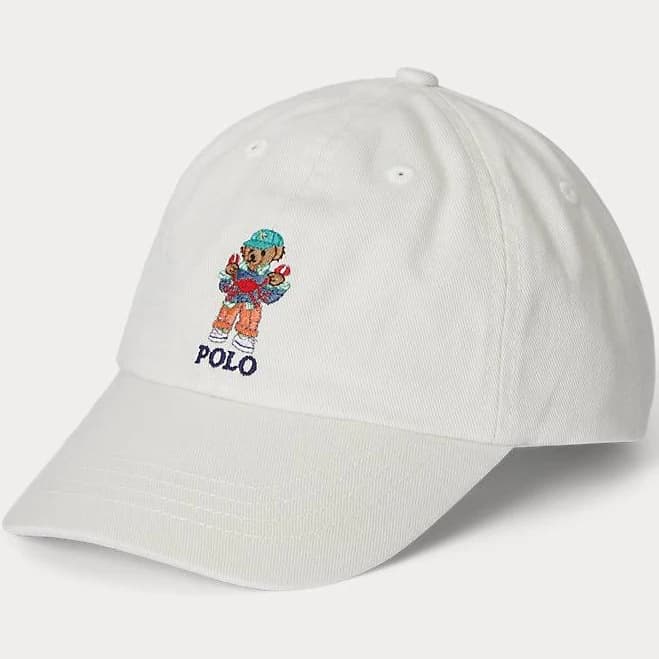Boys Ralph Lauren Toddler Polo Bear Cotton Twill Ball Cap