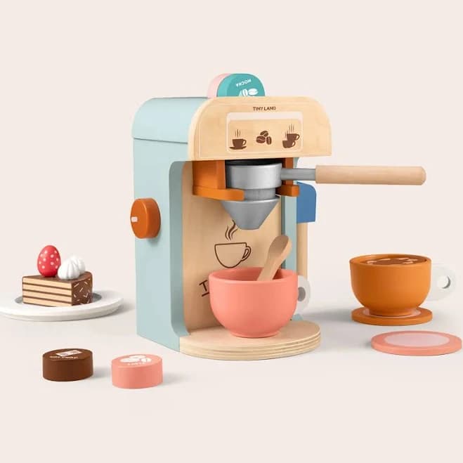 Tiny Land Kids Play Coffee Maker Set