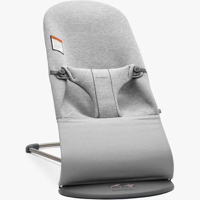 BabyBjorn 3D Jersey Bouncer Bliss, Light Grey