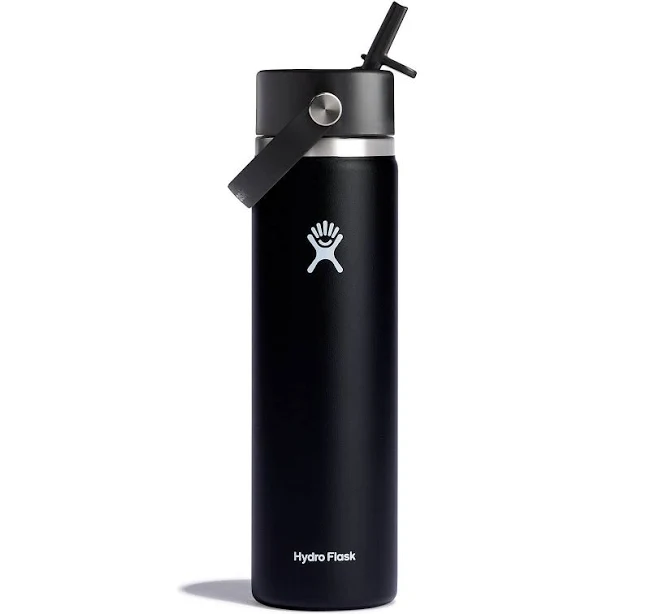 Hydro Flask 24oz Wide Mouth Flex Straw Cap