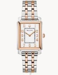 Bulova Sutton White Dial Men’s Watch 98L328