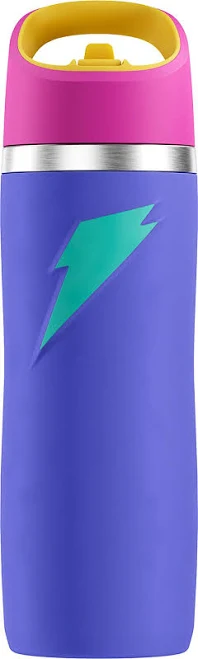 Gatorade Stainless Straw Cap Water Bottle