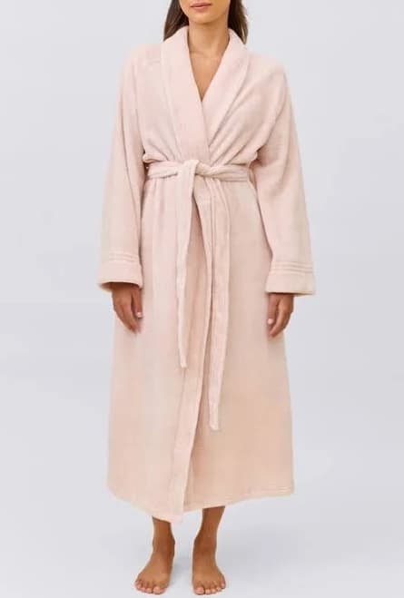 Papinelle Women's Long Plush Robe