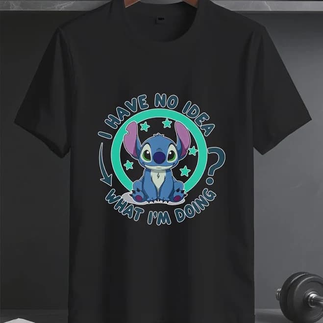 Lilo & Stitch Big Face Graphic T-Shirt