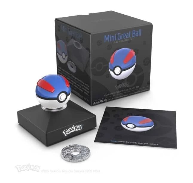 The Wand Company Pokemon Great Ball Mini Diecast Replica