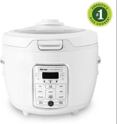 Aroma Professional 20-Cup Digital Rice & Grain Multicooker and Slow Cooker