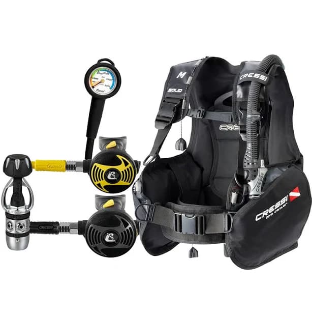 Cressi Solid Discovery Scuba SPG Package