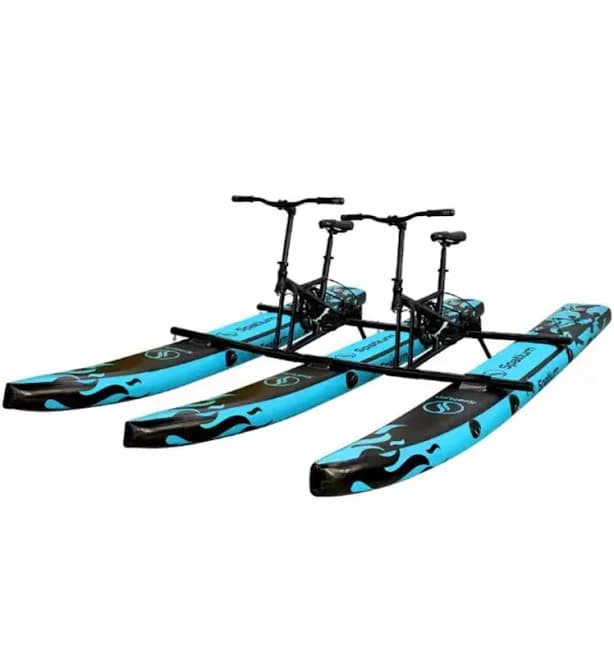 Spatium Two-seater Portable Inflatable Pedal Boat Water Bike