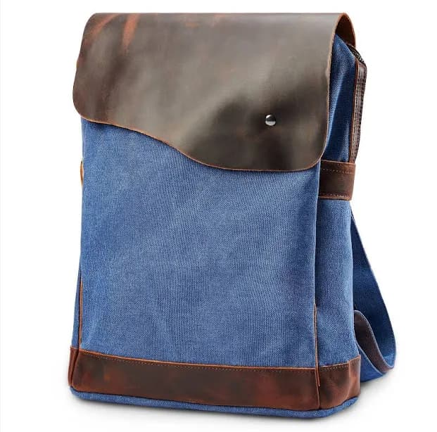 Men's Retro Canvas Backpack